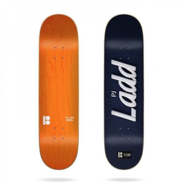 Plan B Skateboard Deck Embroidered Pj Ladd 8.0''