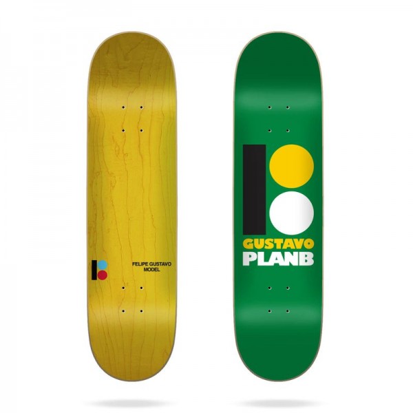 Plan B Skateboard Deck Original Gustavo 7.75''