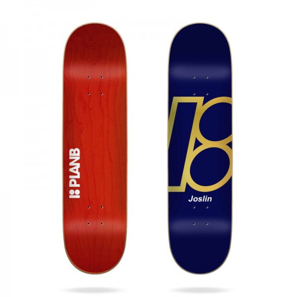 Plan B Skateboard Deck Team Foil Joslin 8.0''