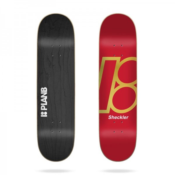 Plan B Skateboard Deck Team Foil Sheckler 8.25''
