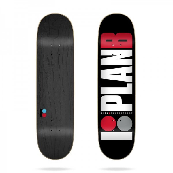 Plan B Skateboard Deck Team Red 8.0''