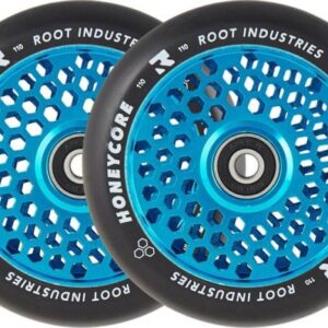 Root Industries Honeycore Wheels 110mm black/blue