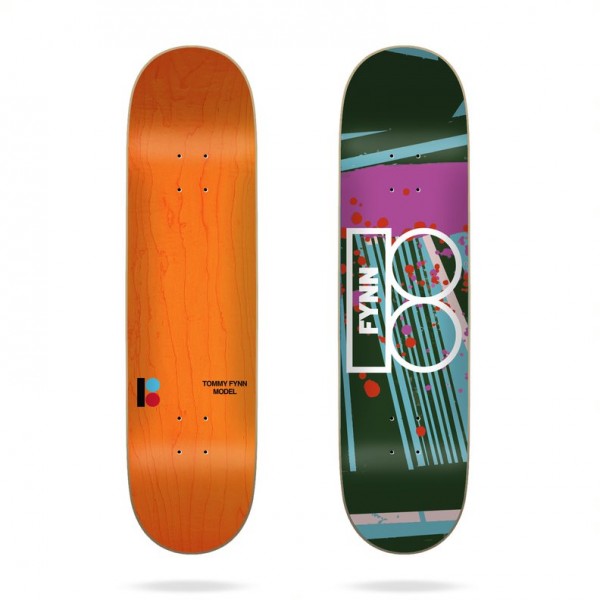 Plan B Skateboard Deck Mixed Media Fynn 8.25''