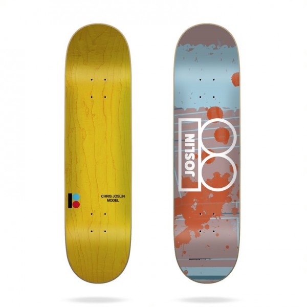 Plan B Skateboard Deck Mixed Media Joslin 8.0''
