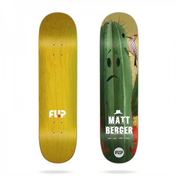 Flip Skateboard Deck Berger Flower Power 8.25''