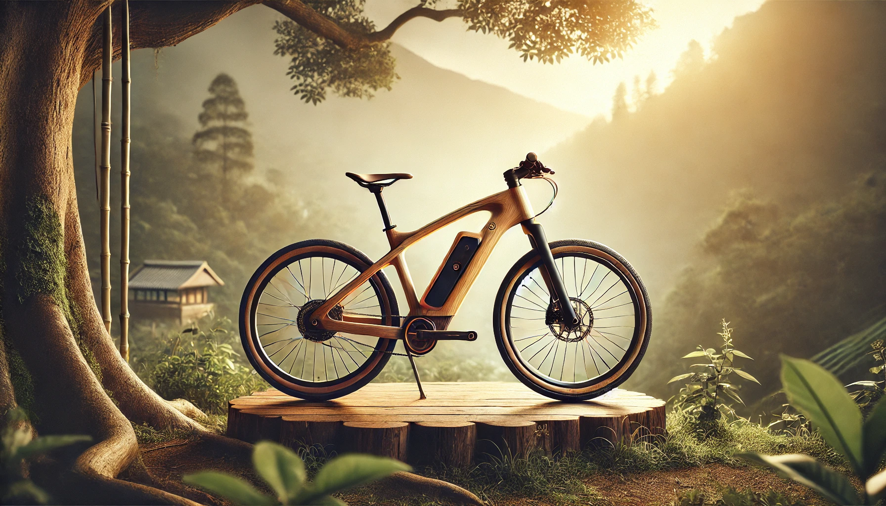 Entdecke die Magie des Holz E-Bikes von My Esel: Nachhaltig, stilvoll und leistungsstark für grenzenlosen Fahrspaß.