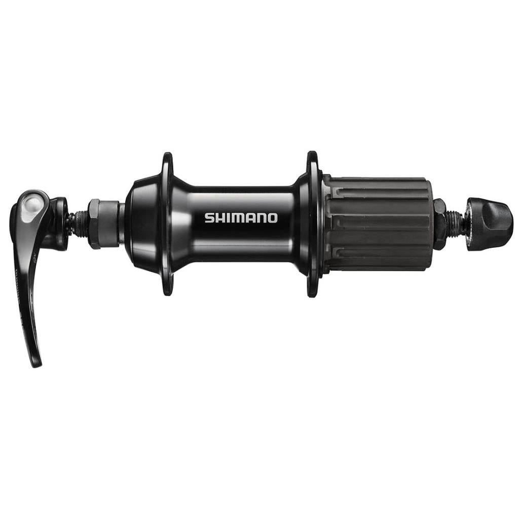 SHIMANO Hinterradnabe FH-RS400 28 Loch Schnellspanner Schwarz