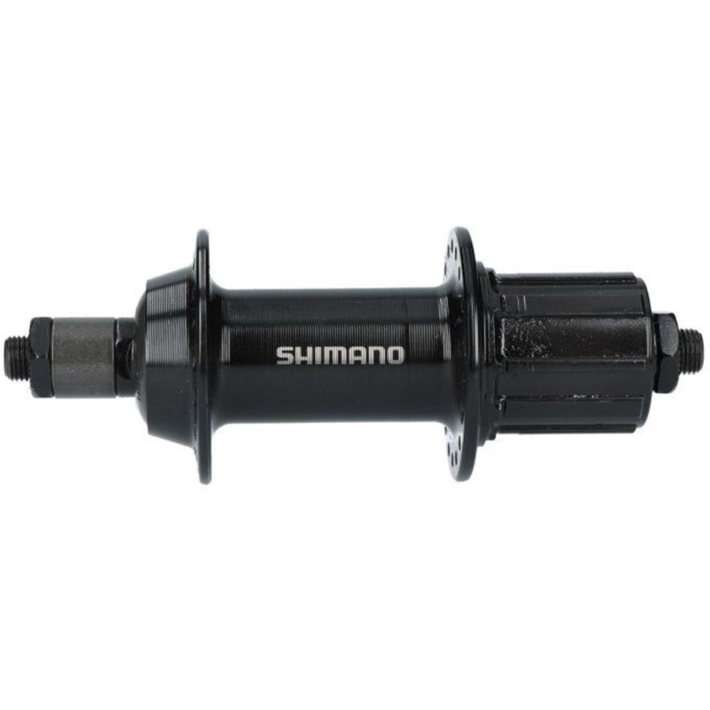 SHIMANO Hinterradnabe FH-TY500 36 Loch Vollachse m. Muttern