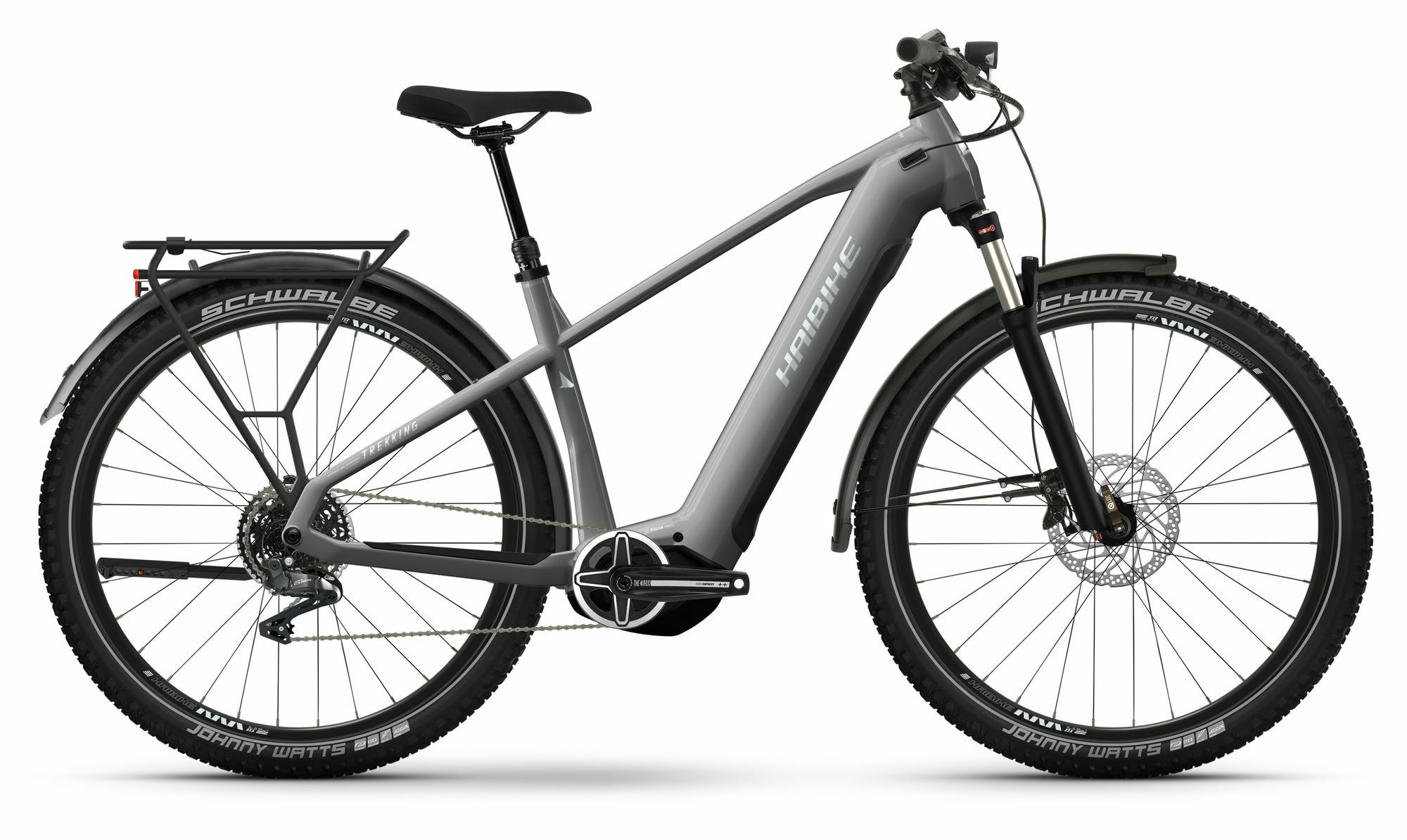 Haibike Trekking 7 urban grey/white - gloss 2024 27,5"; 750 Wh Diamant