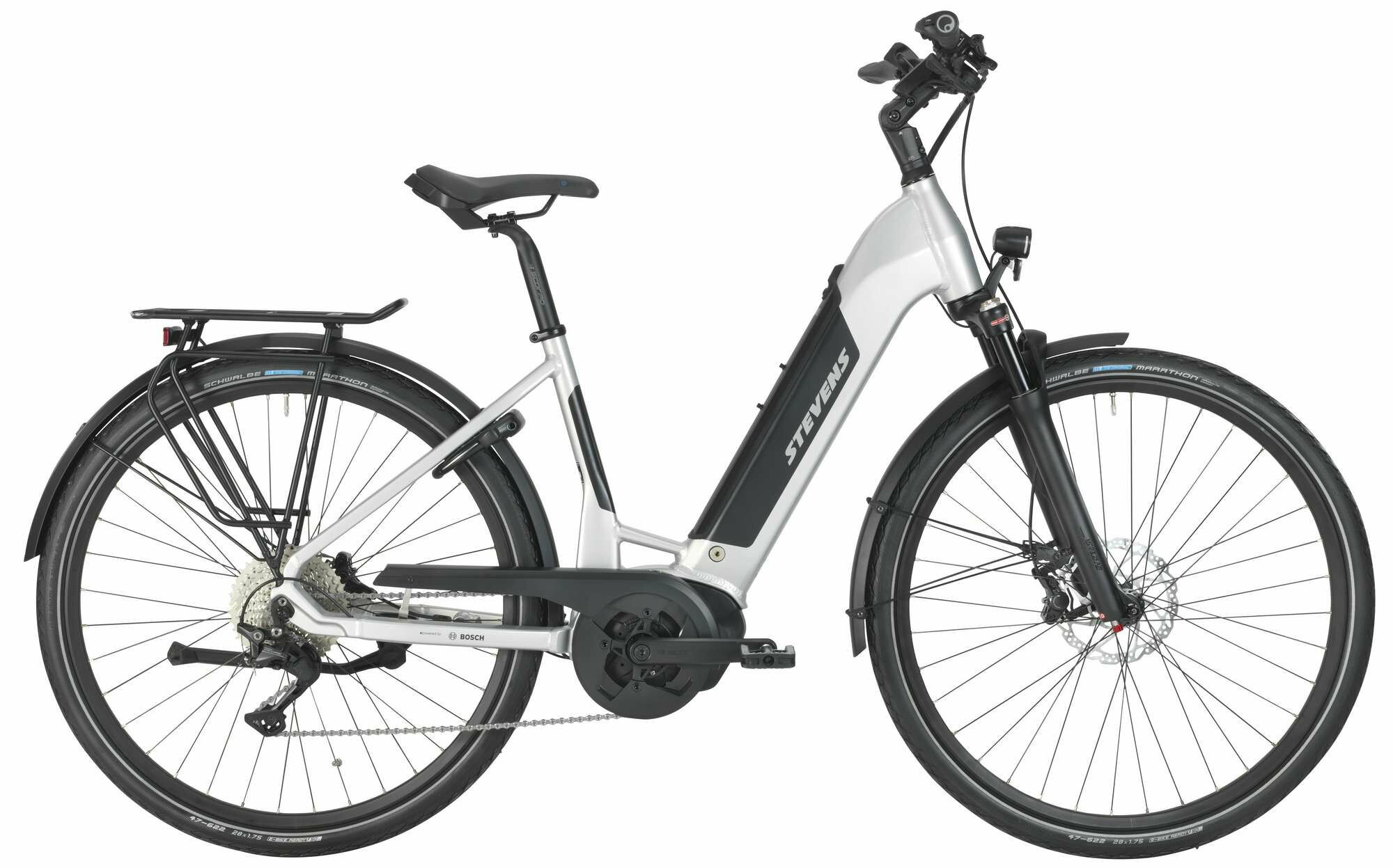 Stevens E-Triton PT5 Forma Electric Silver 2022 28"; 500 Wh Wave