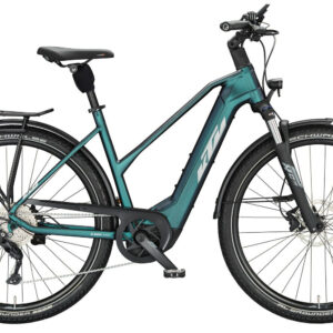 KTM Macina Gran 720 green purple flip matt (silver+black) 2024 29"; 750 Wh Trapez