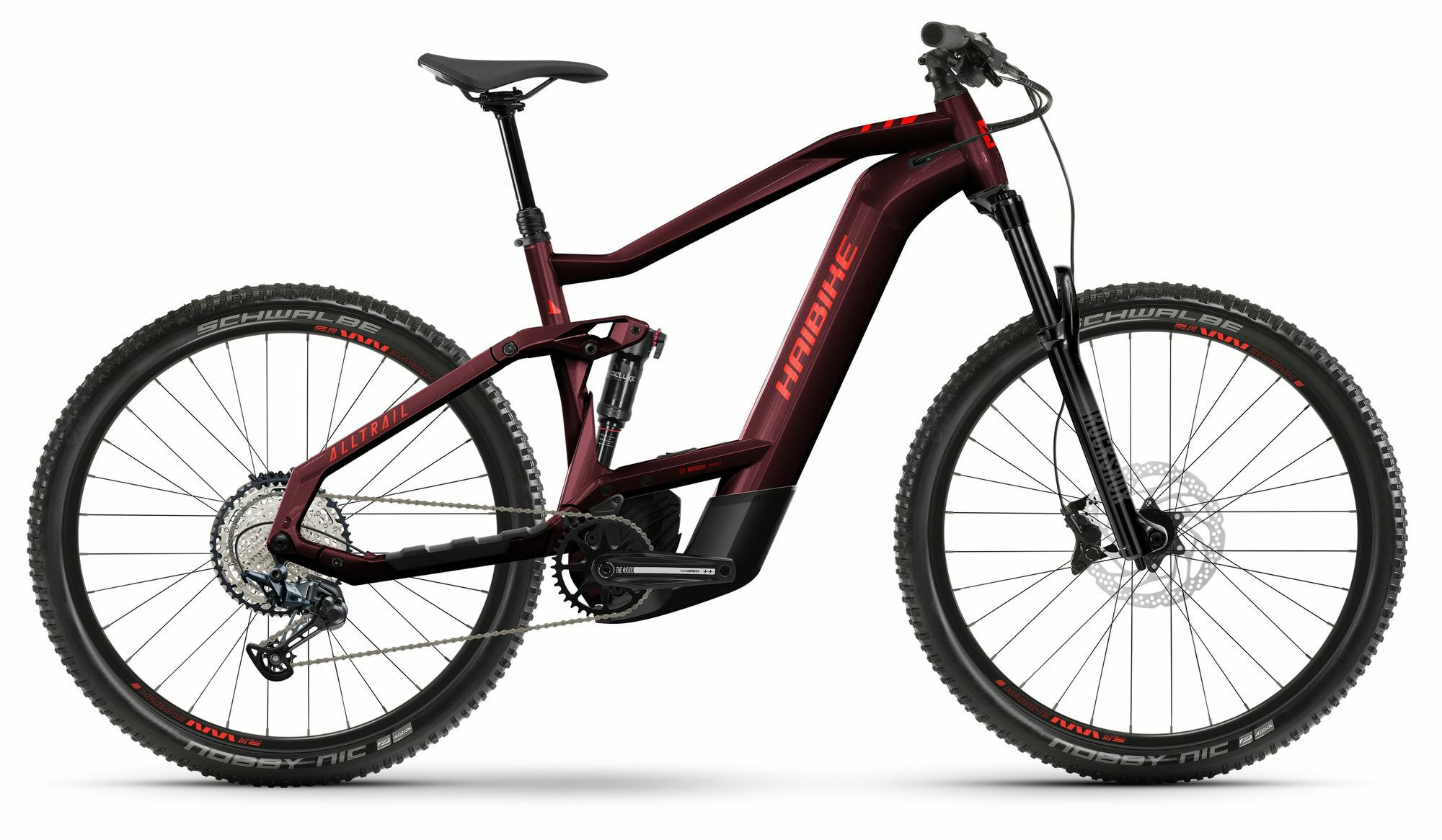 Haibike AllTrail 8 29 tuscan/neon red - gloss 2024 29"; 625 Wh Diamant