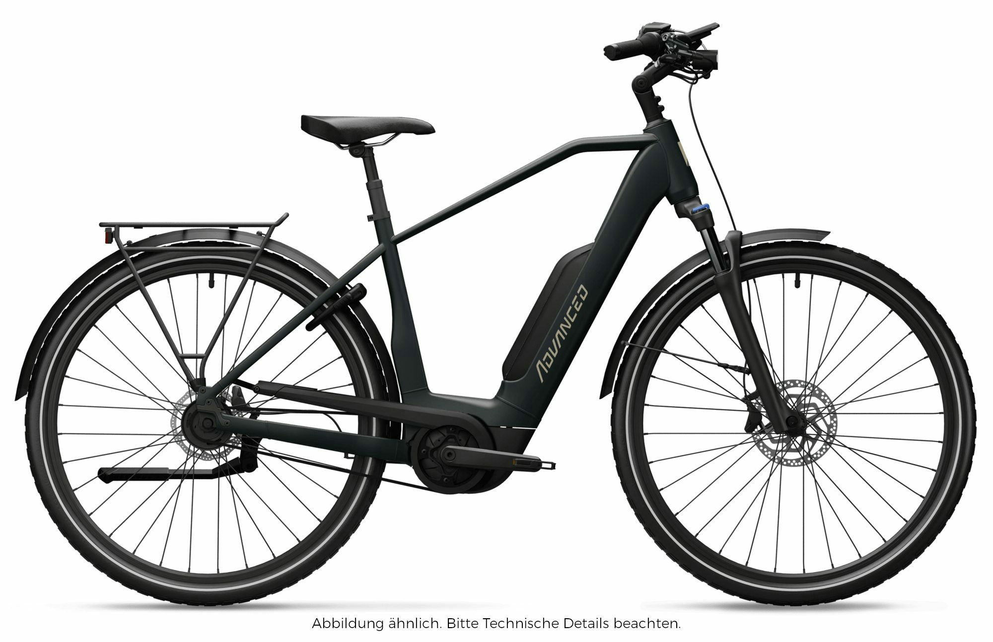 Advanced TOUR Plus Diamant 50/8 Coal Grey 2024 28"; 545 Wh Diamant