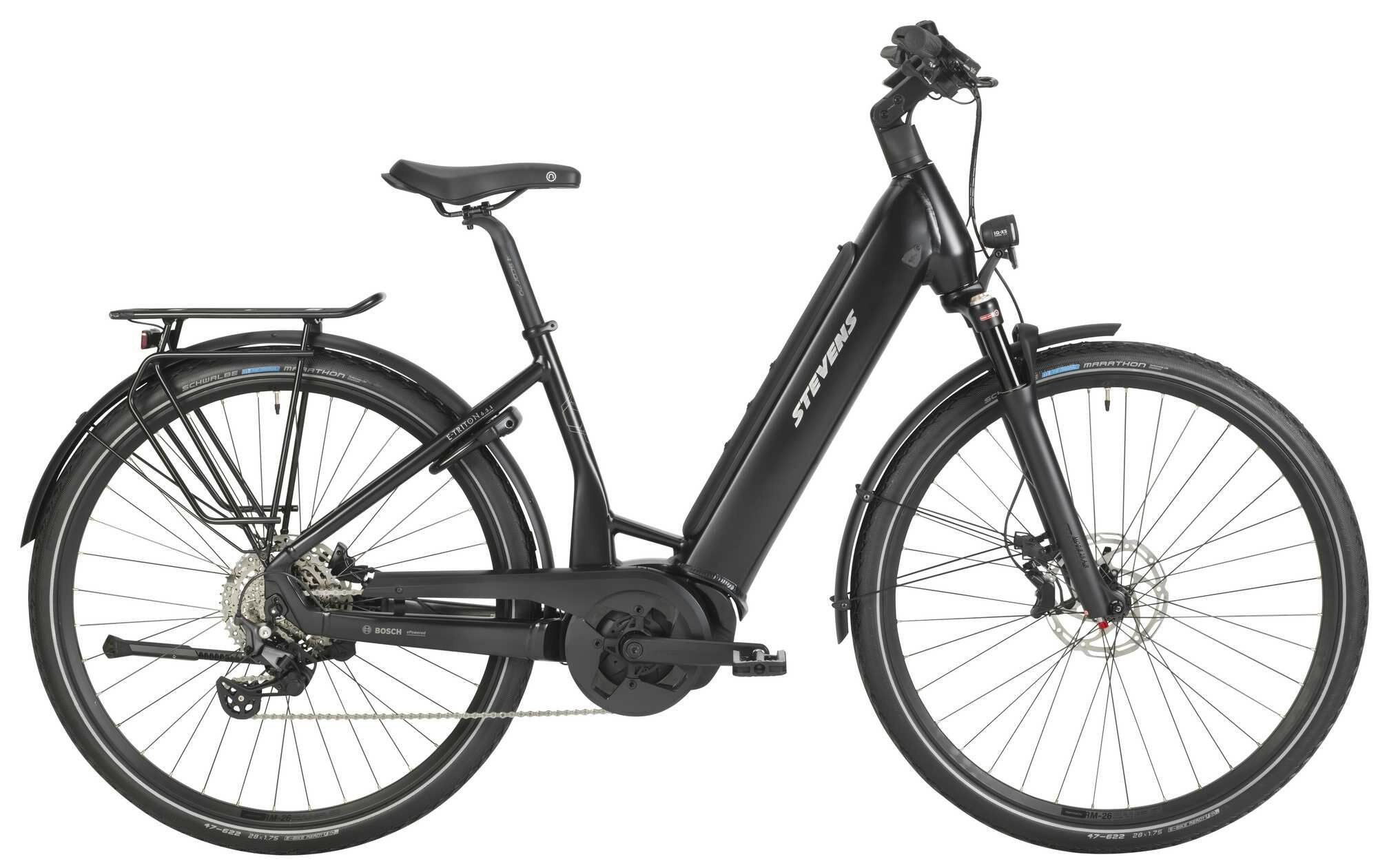 Stevens E-Triton 6.5.1 Forma Velvet Black 2023 28"; 500 Wh Wave