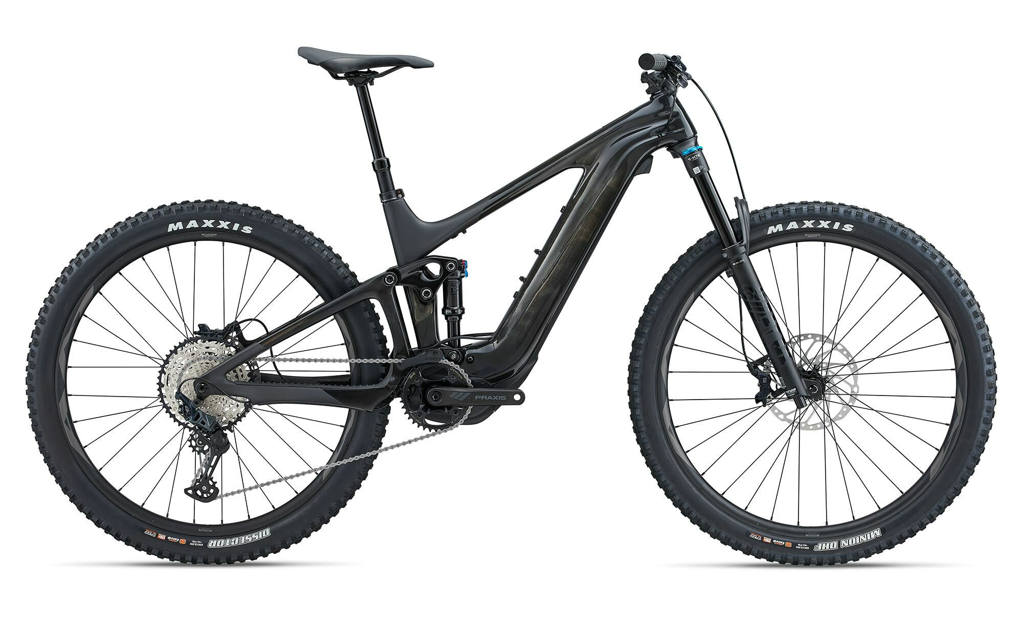 Giant Trance X Advanced E+ 2 Carbon Smoke Gloss-Matt 2024 29"; 800 Wh Diamant