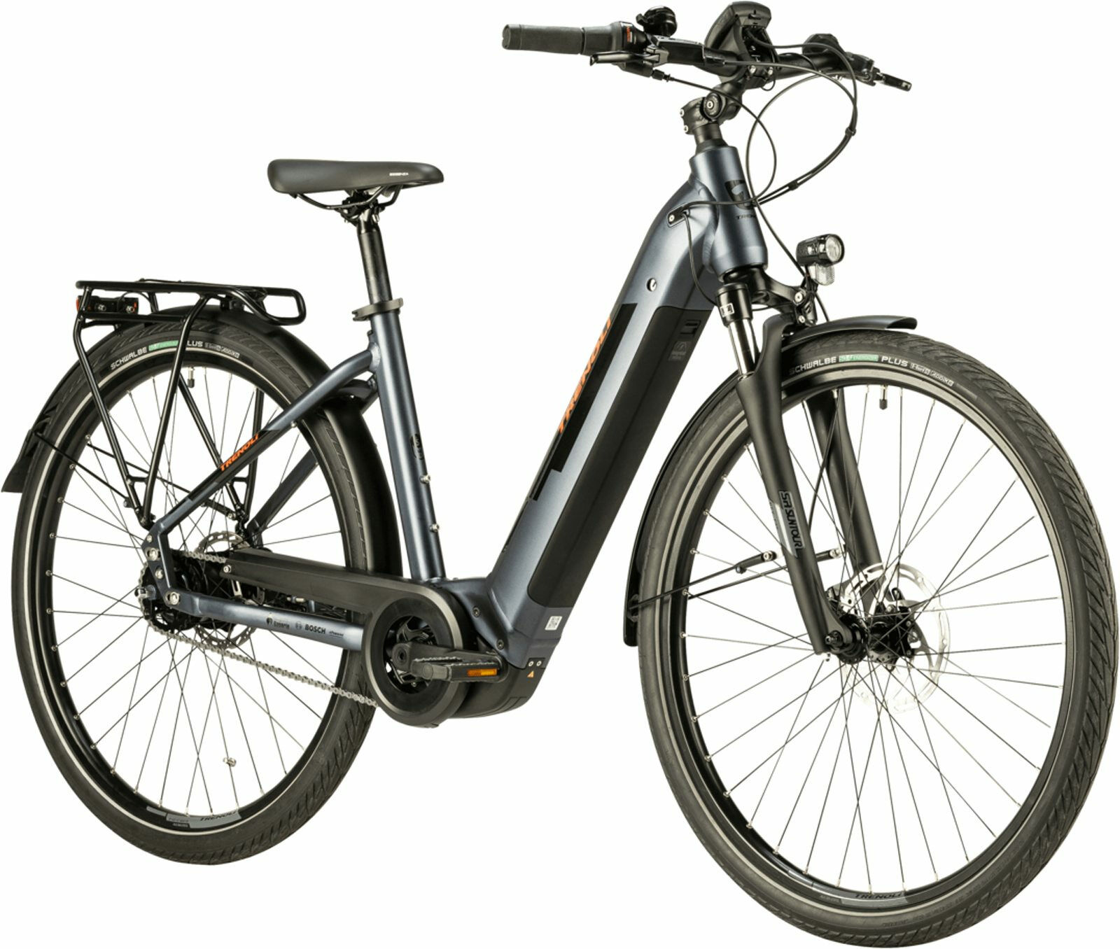 Trenoli LIVENZA classico NX 500 dark grey - matt 2024 28"; 500 Wh Wave