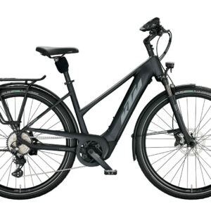 KTM MACINA TOUR CX 610 black matt (grey+yellow) 2022 28"; 625 Wh Trapez