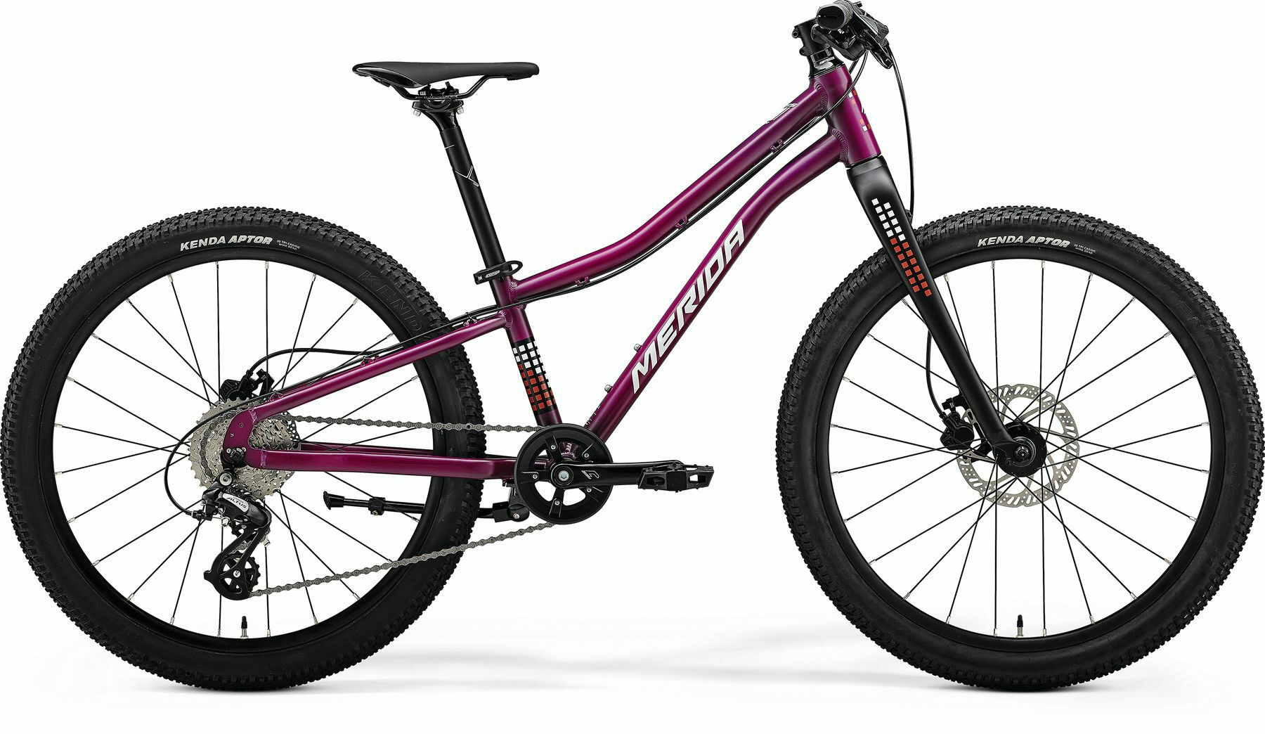 Merida MATTS J. 24+ silk purple 2024 24"; Diamant