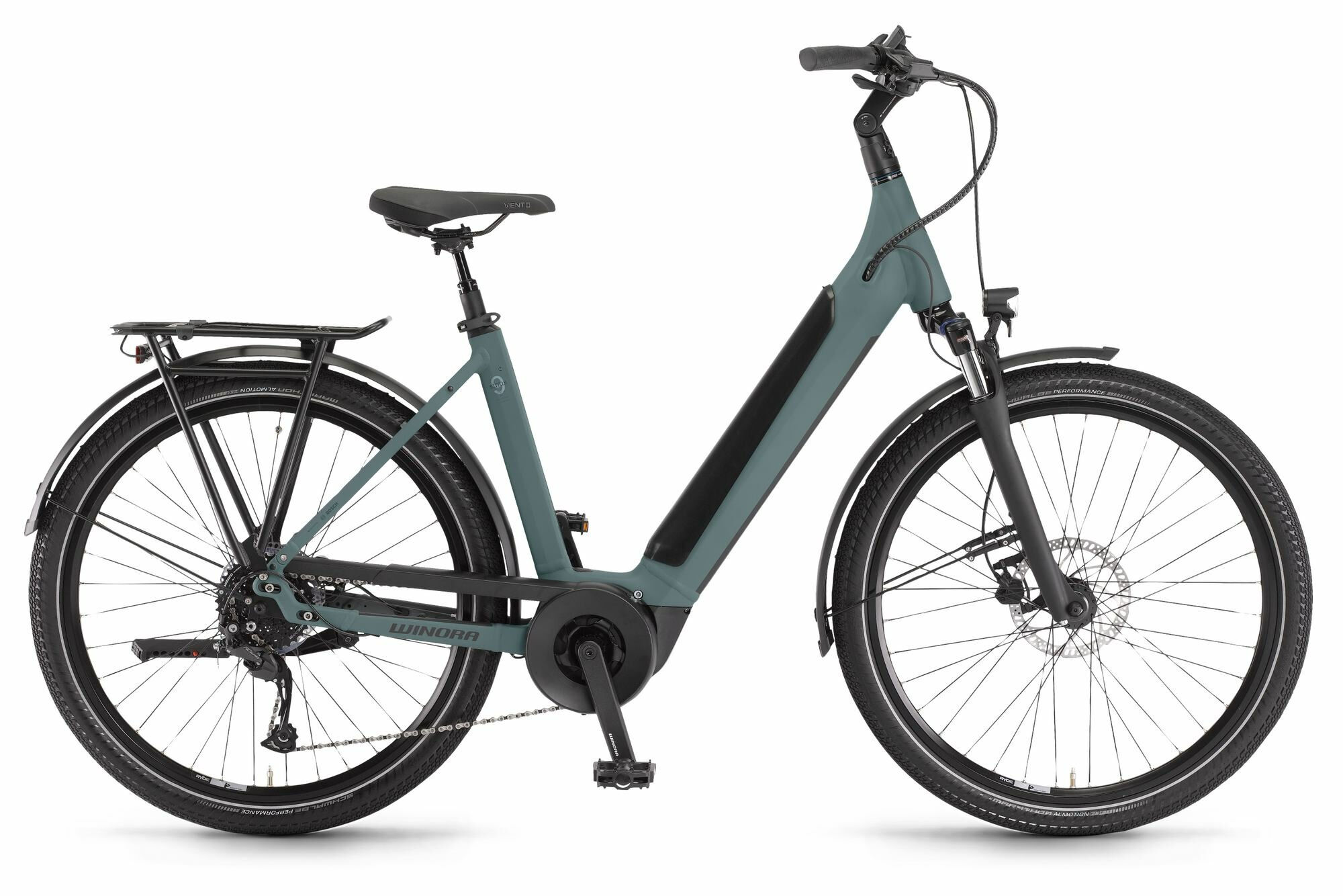 Winora Sinus 9 Darkslategrey matt 2024 27,5"; 625 Wh Wave