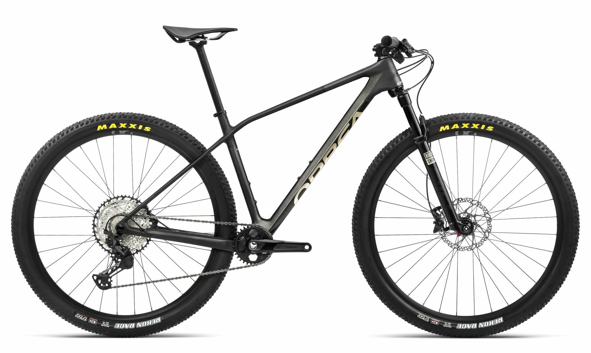Orbea Alma M30 Powder Black-Black (Matt) 2024 29"; Diamant