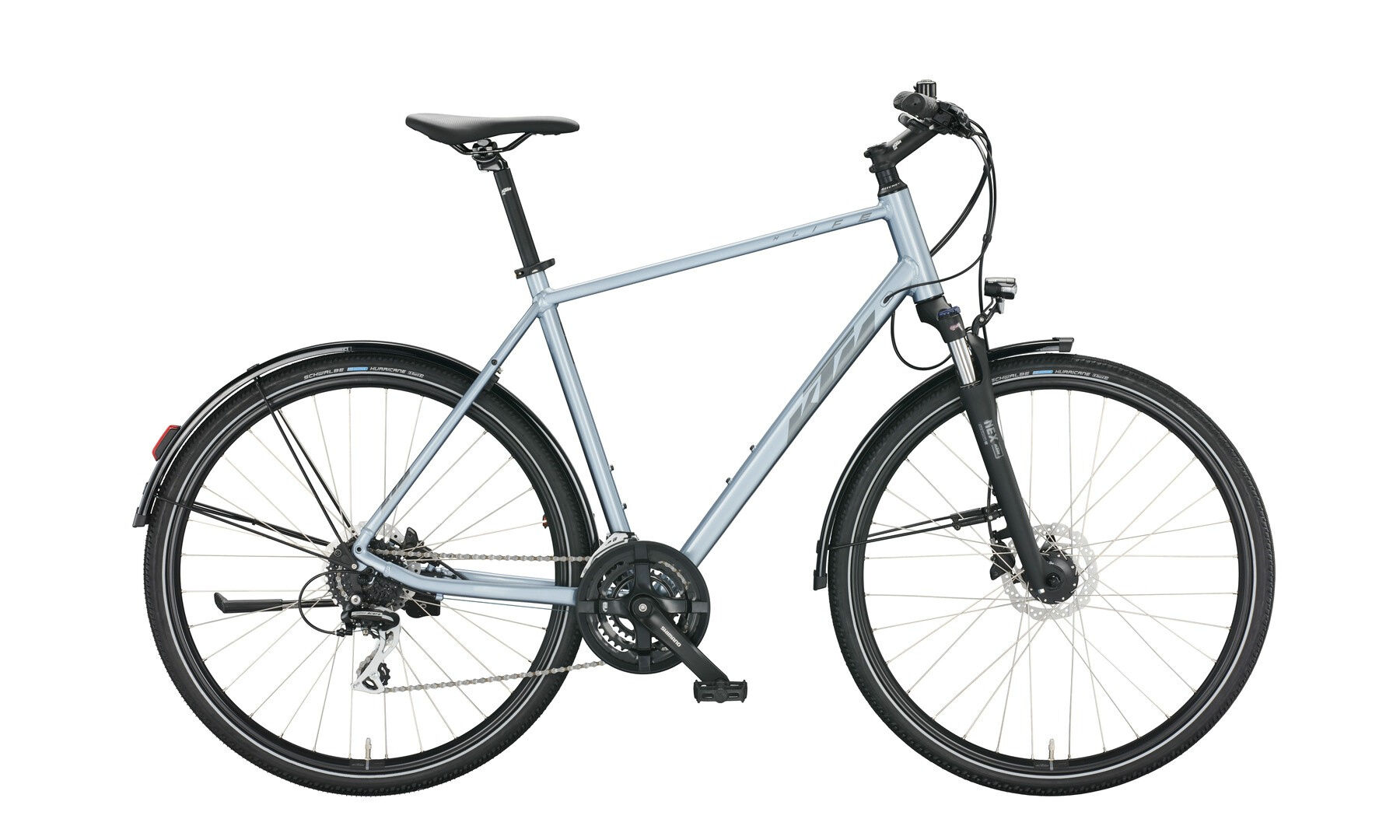 KTM X-LIFE TRACK STREET azzurro silver (dark grey+grey) 2022 28"; Diamant