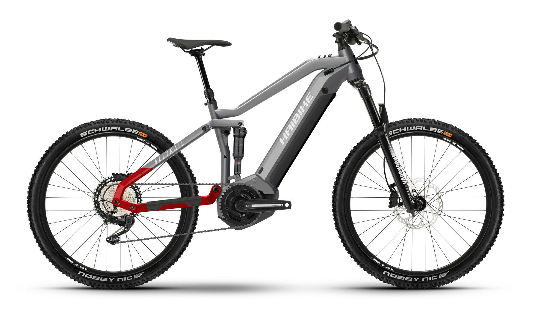 Haibike AllTrail 5 gloss grey/red/black 2022 27,5"; 630 Wh Diamant