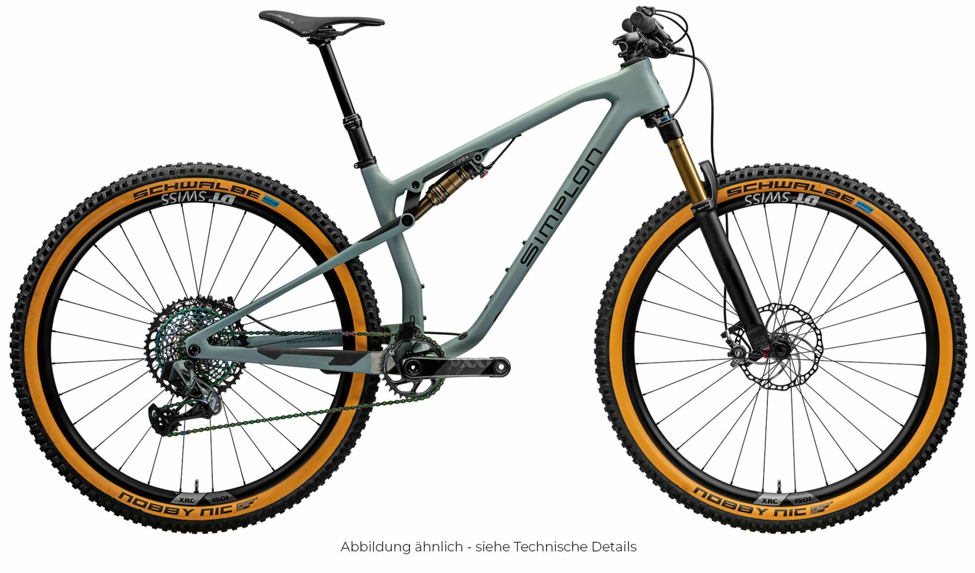 Simplon Cirex GX1 Eagle Shady Grey Matt/Black Glossy 2023 29"; Diamant