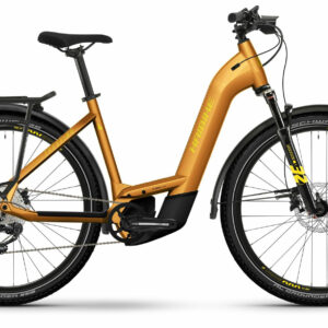 Haibike Trekking 8 metal lava/yellow - gloss 2024 27,5"; 750 Wh Wave