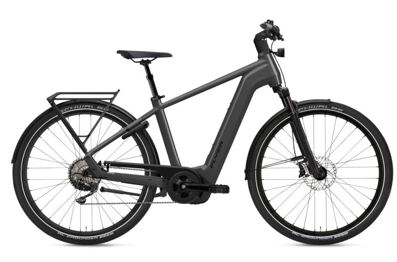 Flyer Gotour 7.10 Cold Anthracite Gloss 2023 28"; 750 Wh Diamant