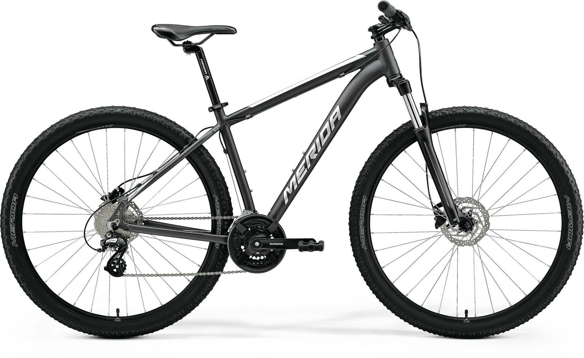 Merida BIG.NINE 15 HP2 MATT DARK SILVER 2023 29"; Diamant