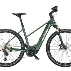 KTM MACINA CROSS 710 moss grey (chrome+orange) 2022 28"; 750 Wh Trapez