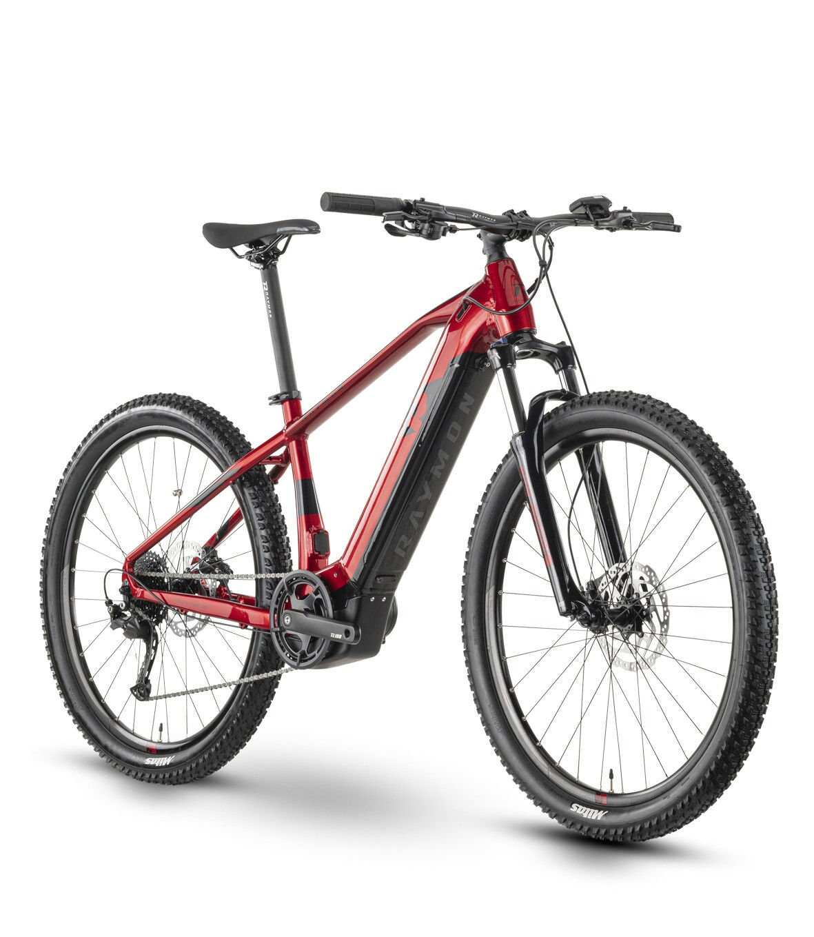 Raymon HardRay E 4.0 deep red/black 2023 27,5"; 500 Wh Diamant
