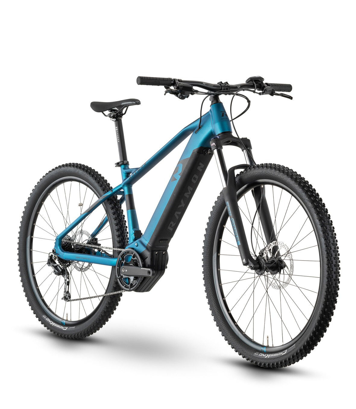 Raymon HardRay E 5.0 M350 space blue/black matt 2023 29"; 630 Wh Diamant