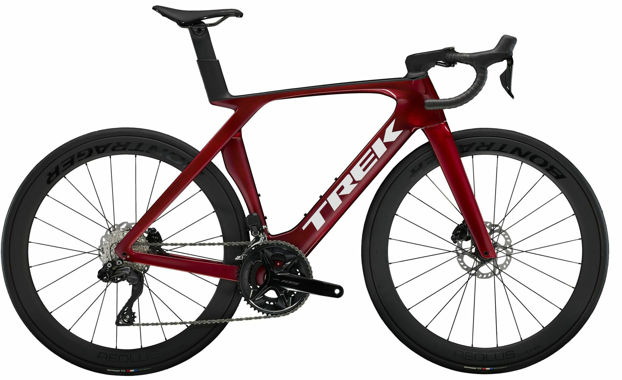 Trek Madone SL 6 Gen 7 Crimson 2024 28"; Diamant