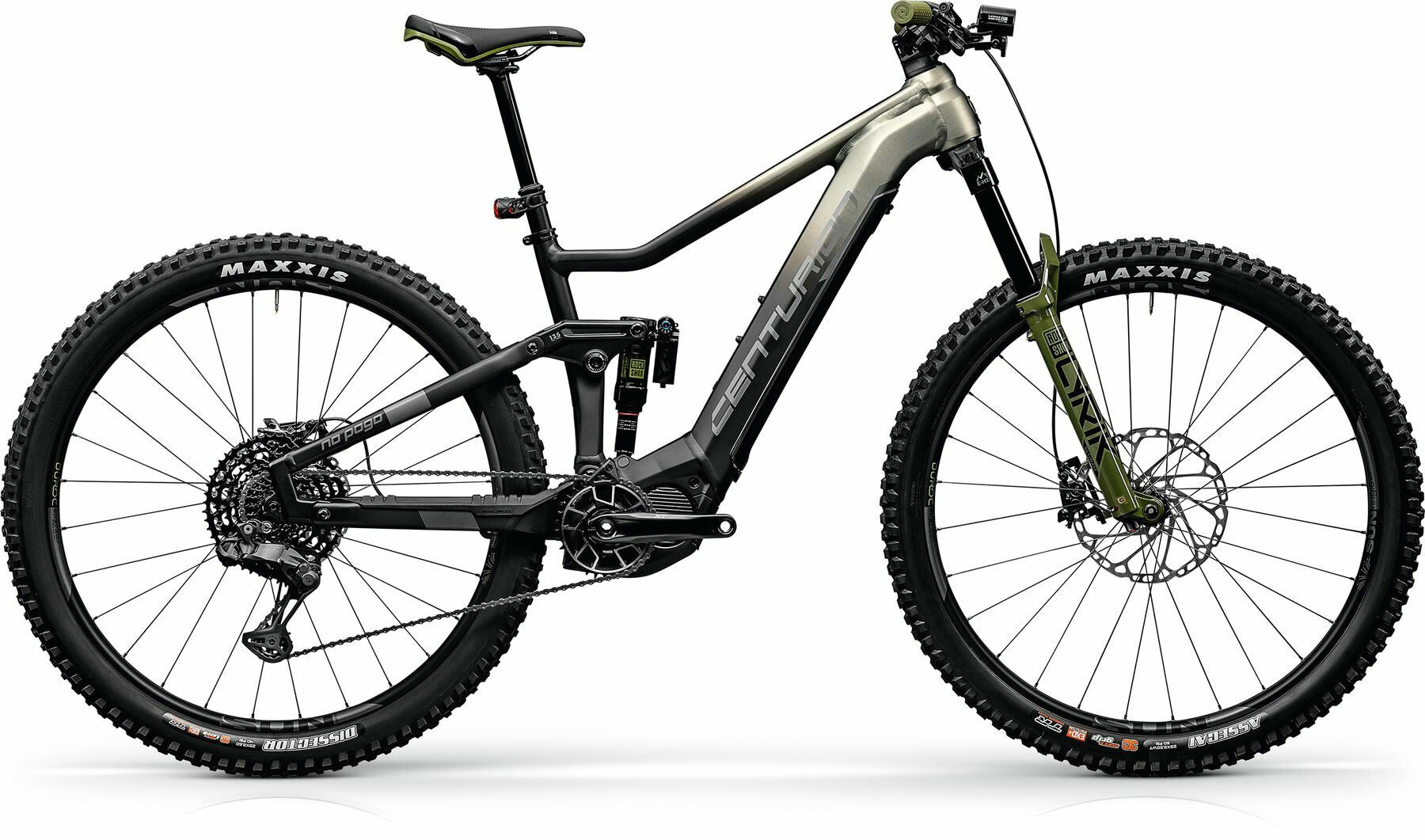 Centurion No Pogo F3000i brushed silver/matt black 2024 29"; 630 Wh Diamant