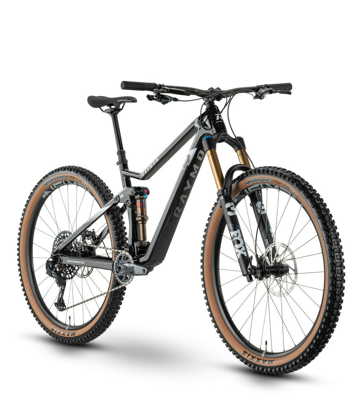 Raymon FullRay 150 10.0 black/white 2023 29"; Diamant