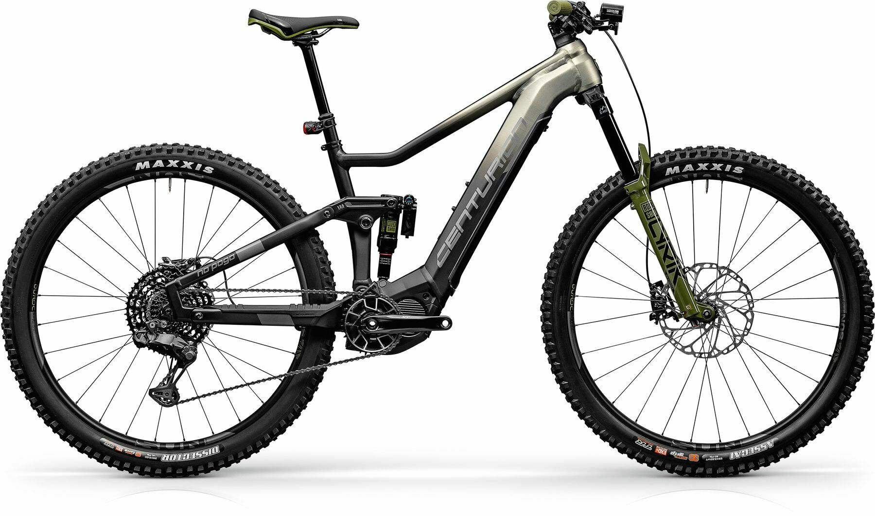 Centurion No Pogo F3000i brushed silver/matt black 2024 29"; 630 Wh Diamant