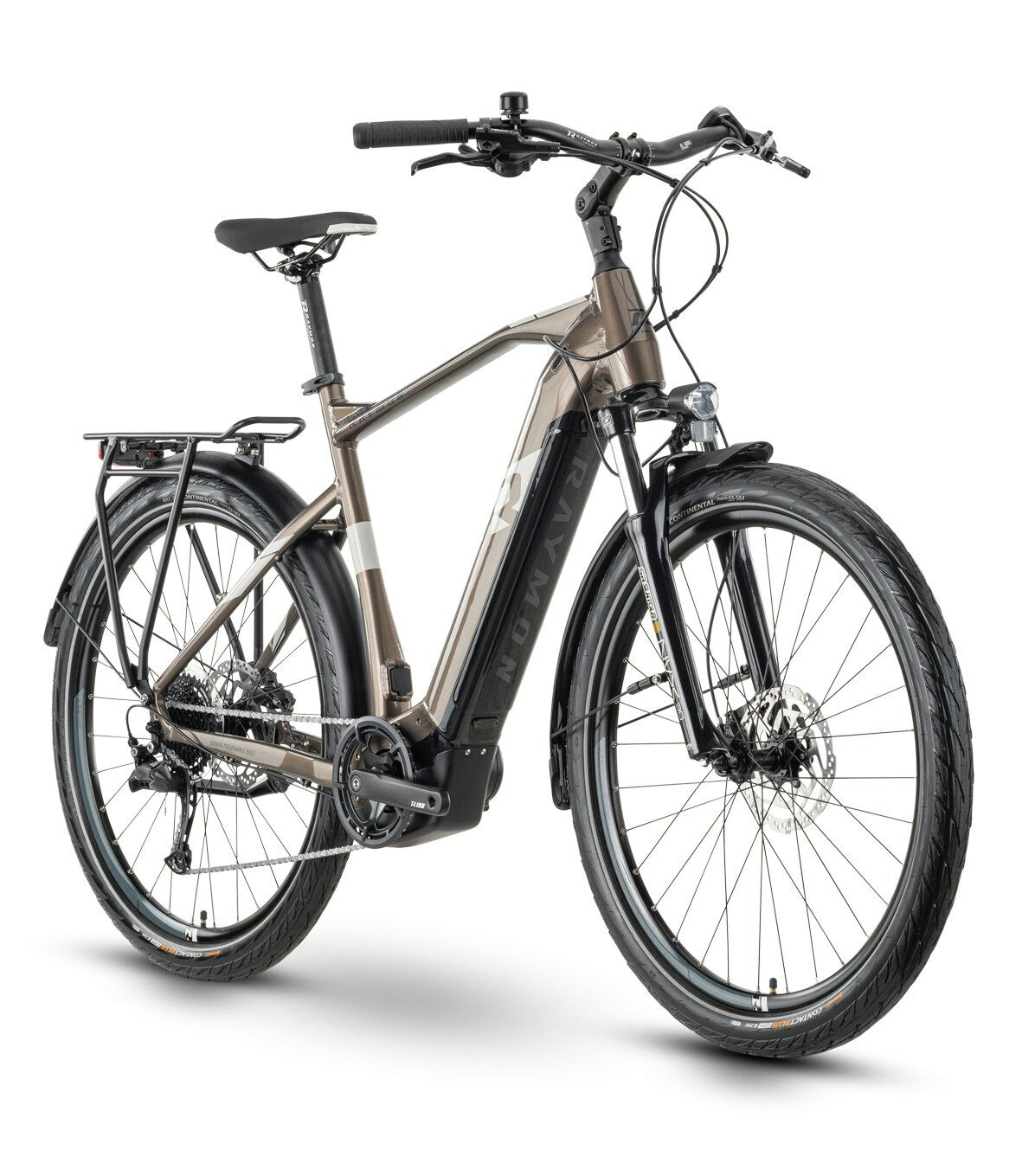 Raymon TourRay E 5.0 stone/light grey/black 2023 27,5"; 500 Wh Diamant