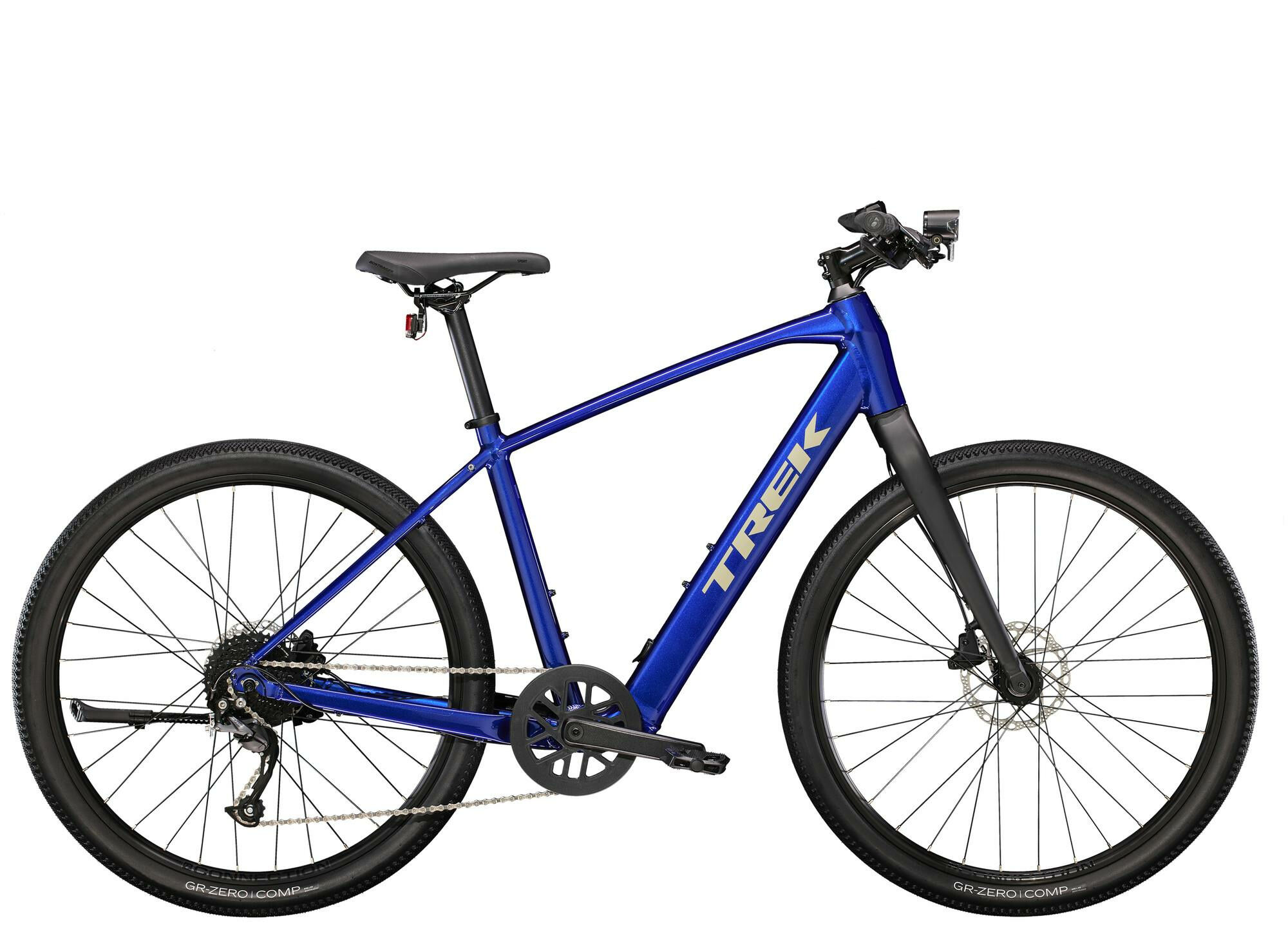 Trek Dual Sport+ 2 Hex Blue 2023 27,5"; 250 Wh Diamant