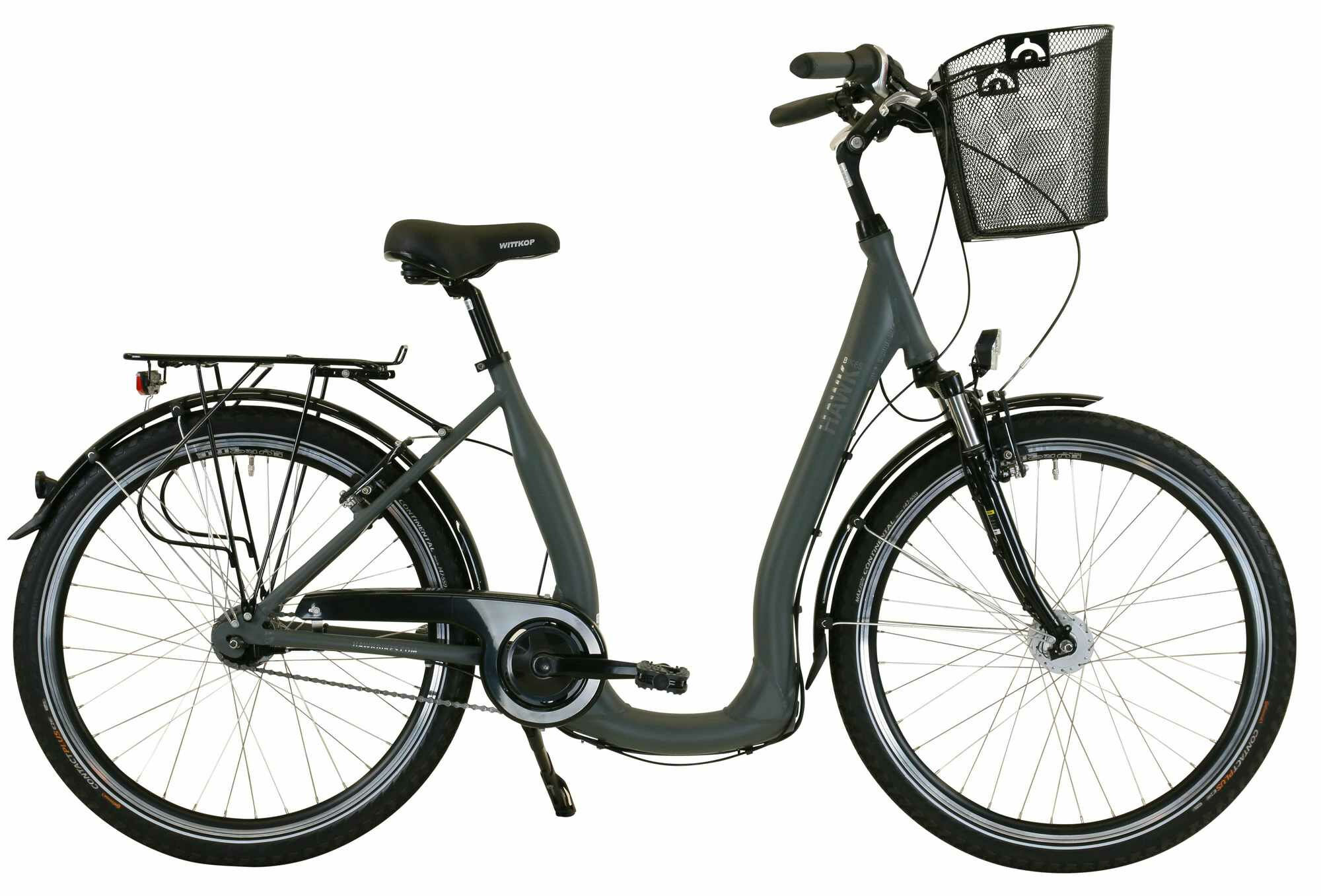 Hawk City Comfort Deluxe Plus Grey 2023 28"; Wave