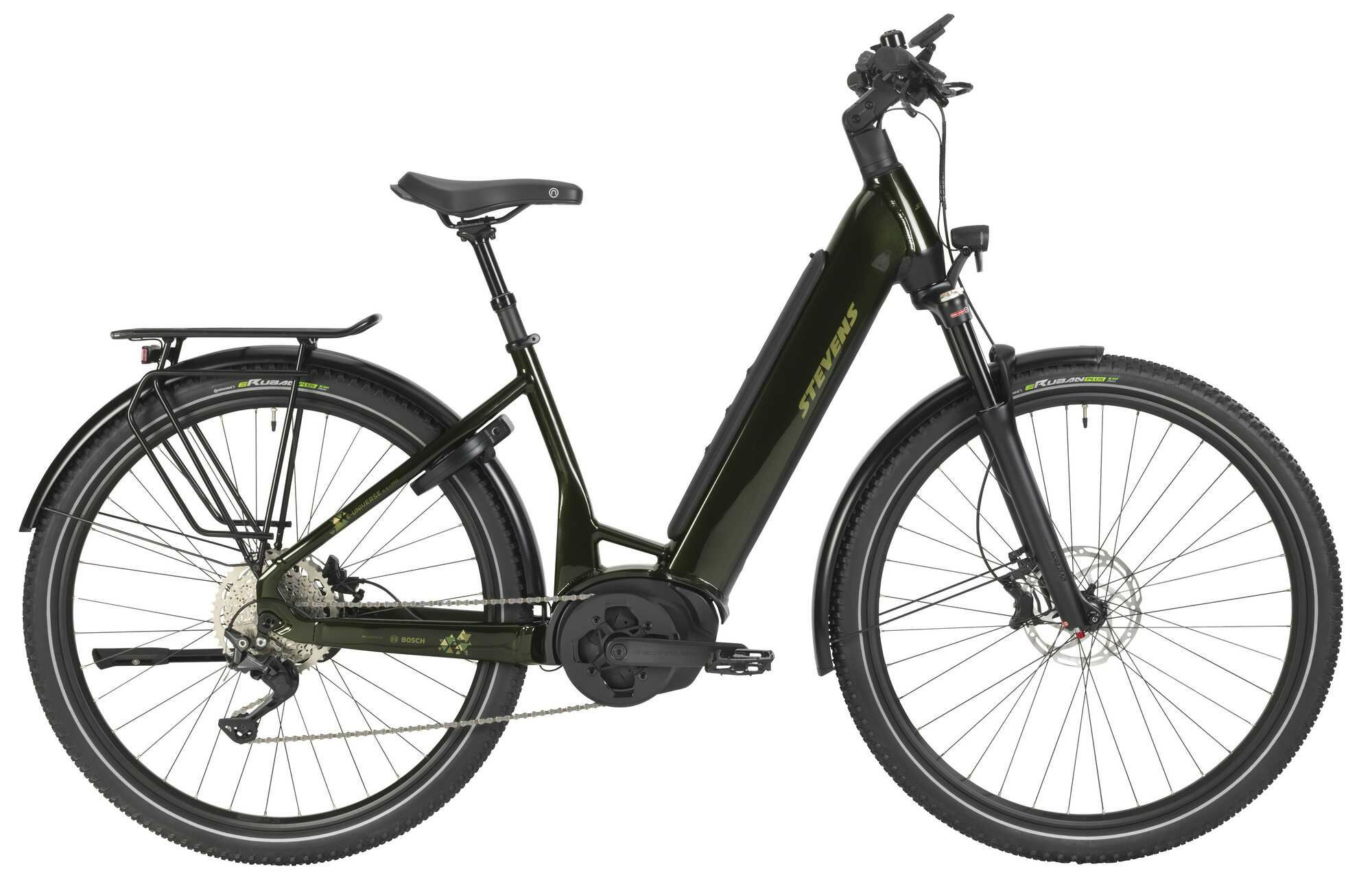 Stevens E-Universe 6.5.1 FEQ Deep Green 2023 28"; 500 Wh Wave