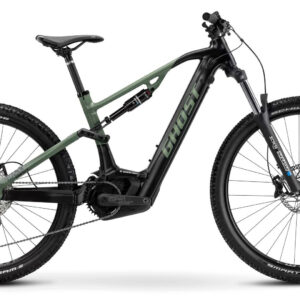 Ghost E-ASX 130 Essential black/light kaki - matt 2024 29";/27,5"; 625 Wh Diamant