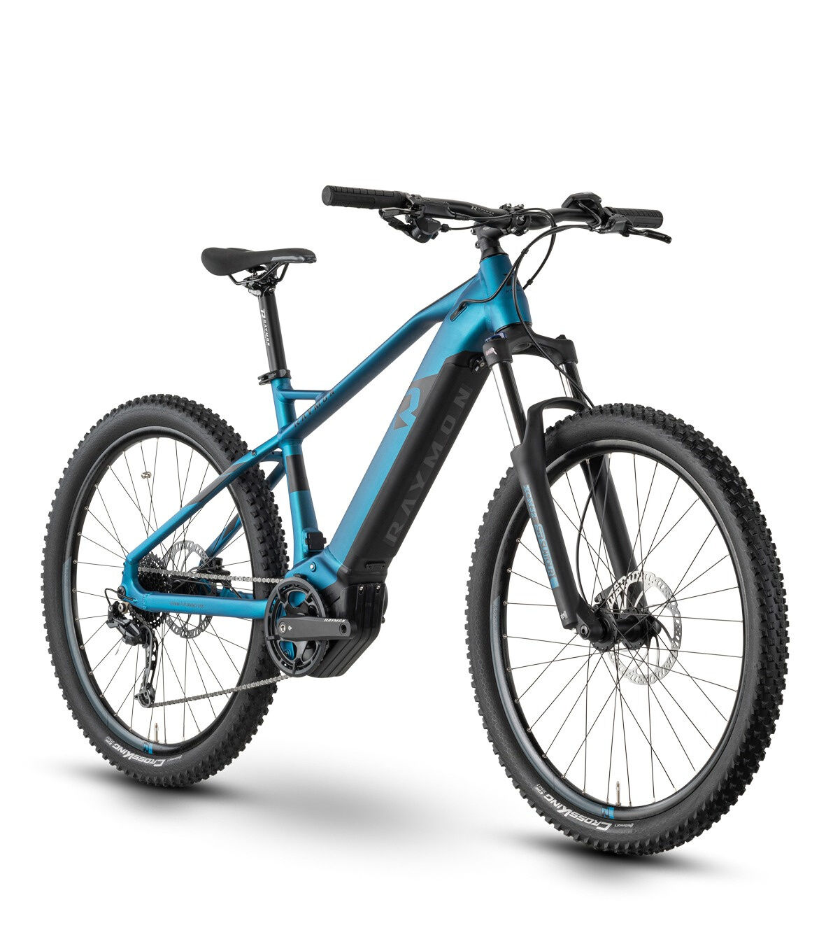 Raymon HardRay E 5.0 M350 space blue/black matt 2023 27,5"; 630 Wh Diamant