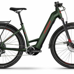 Haibike Trekking 5 olive/red - gloss 2024 27,5"; 720 Wh Wave