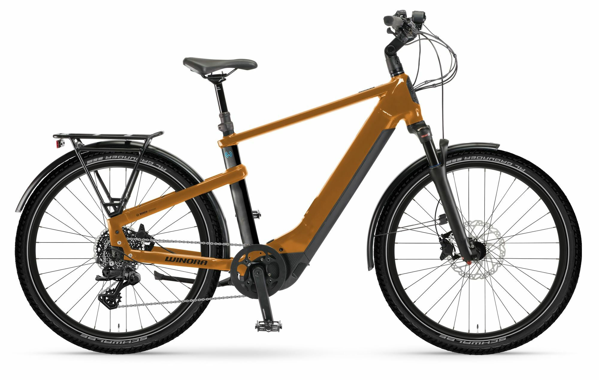 Winora Yakun X10 ginger 2024 27,5"; 750 Wh Diamant