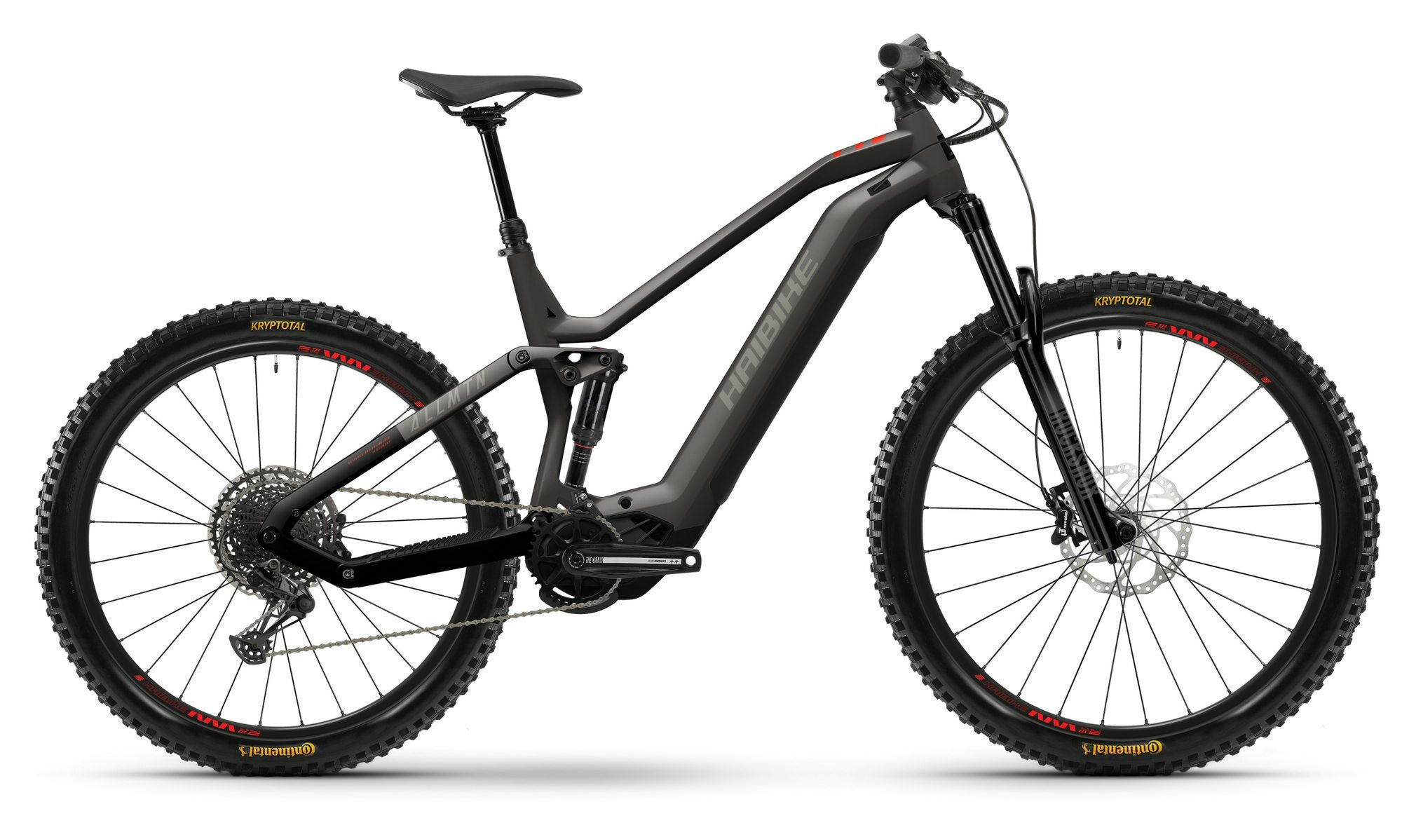 Haibike AllMtn 2 pebble/black/red - matt 2024 29";/27,5"; 720 Wh Diamant