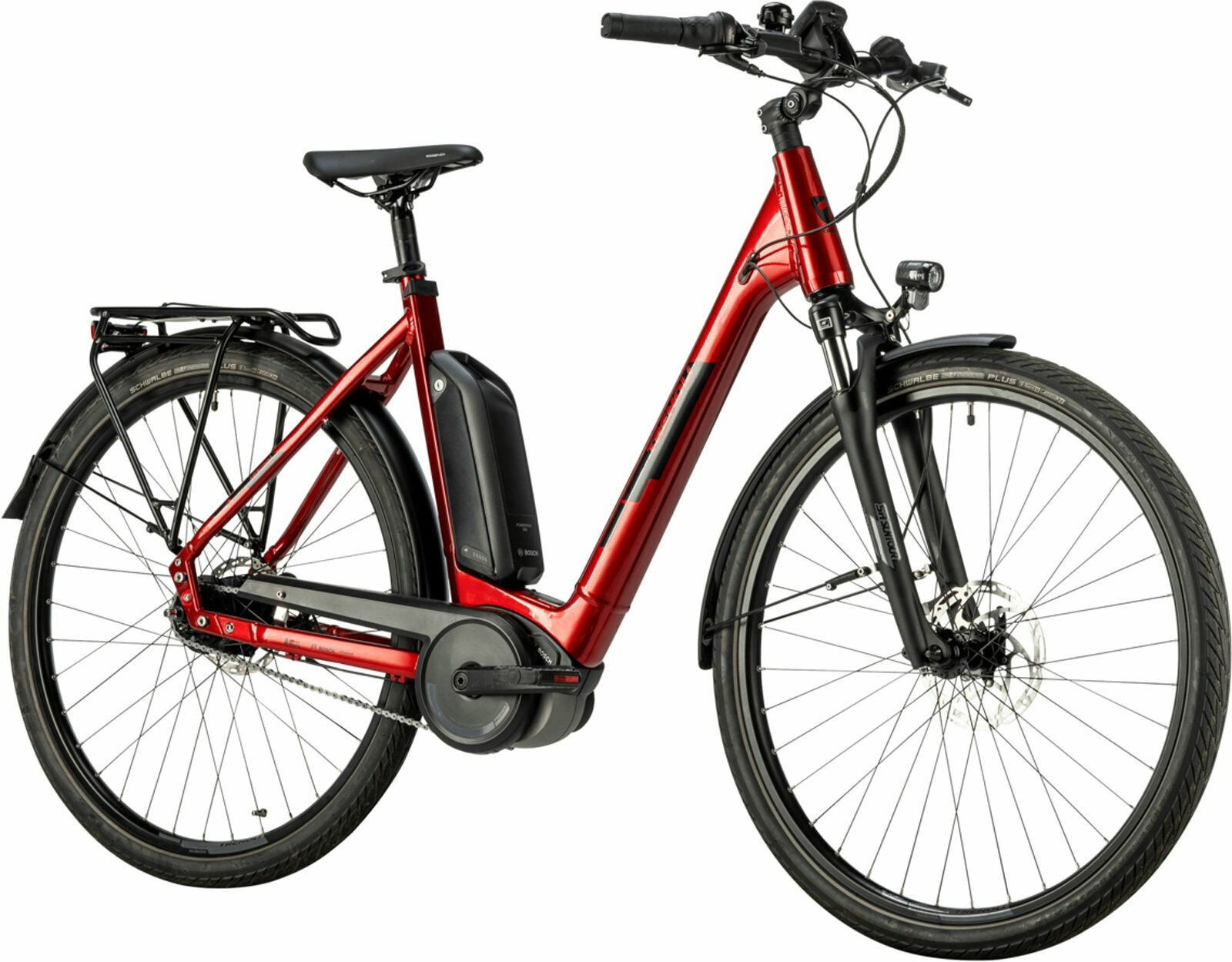 Trenoli BRENTA classico Active Plus NX red - glänzend 2024 28"; 500 Wh Wave
