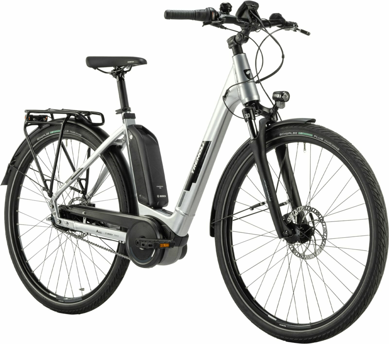 Trenoli BRENTA classico Active Plus NX silver - glänzend 2024 28"; 500 Wh Wave