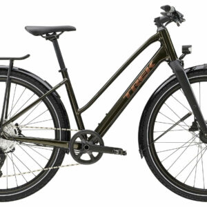 Trek Dual Sport 3 Equipped Stagger Gen 5 Black Olive 2023 28"; Trapez