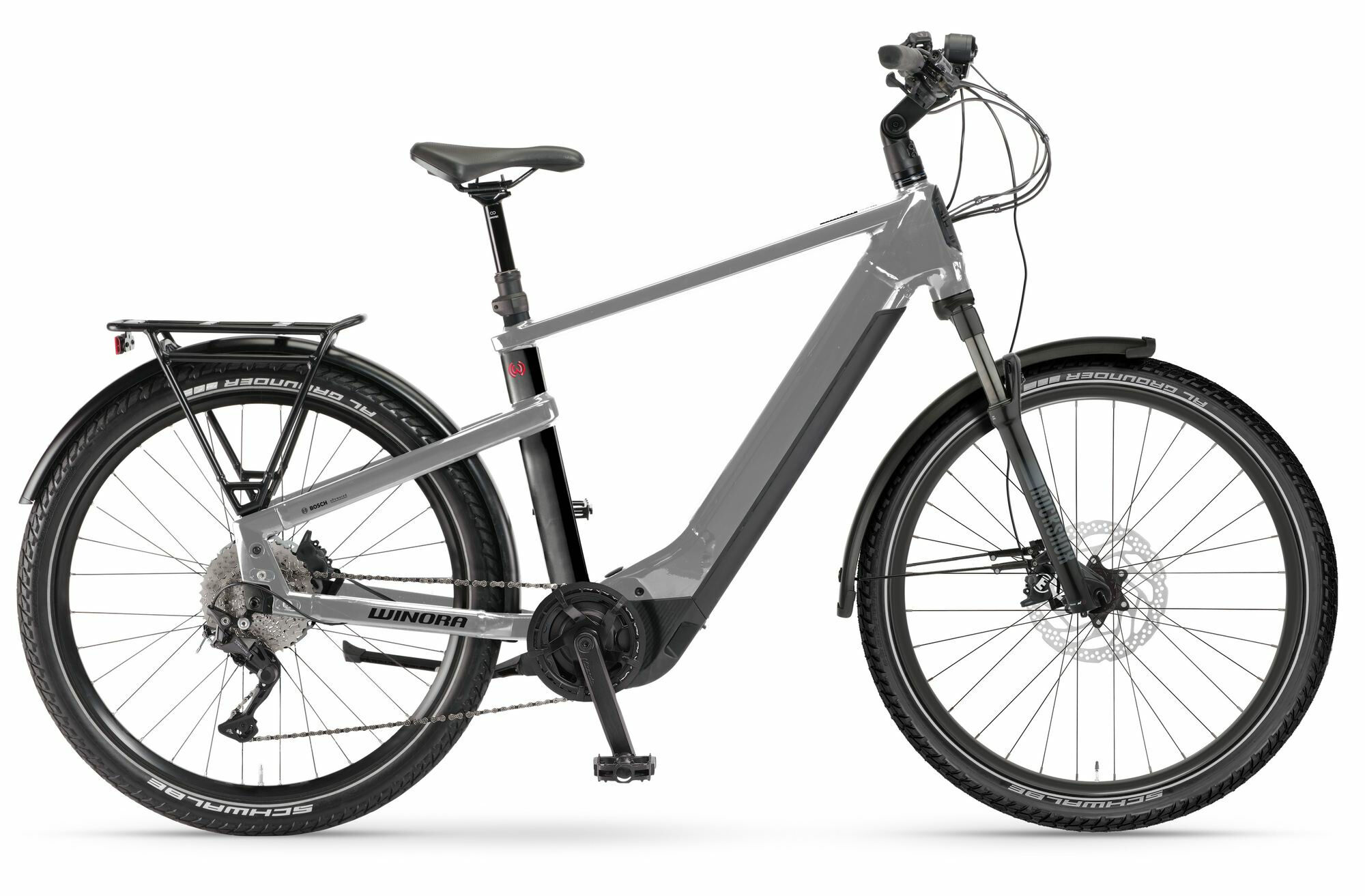 Winora Yakun X12 classic silver 2024 27,5"; 750 Wh Diamant